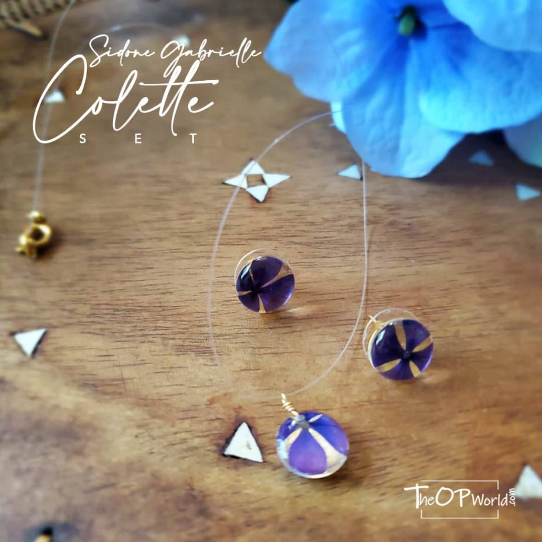 Sidonie-Gabrielle Colette earrings